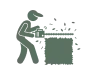 Precision hedge trimming services in Wellington by RJ Tree Services.