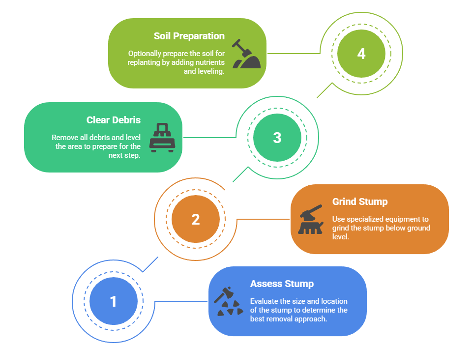 Stump Grinding Process_